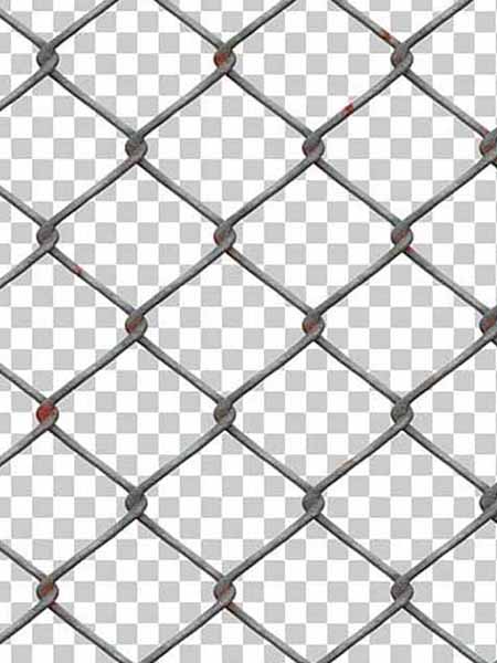 Chain link fence